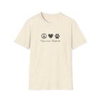 Peace Love Shepherd T-Shirt