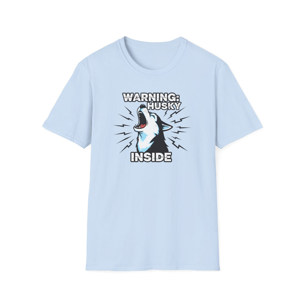 Warning Husky T-Shirt