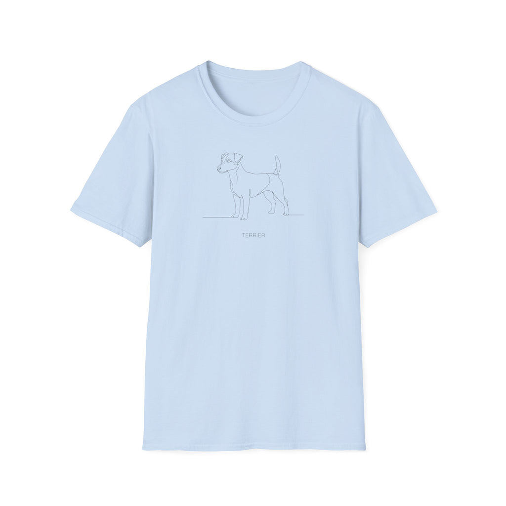 Jack Russell Terrier Line Art T-Shirt
