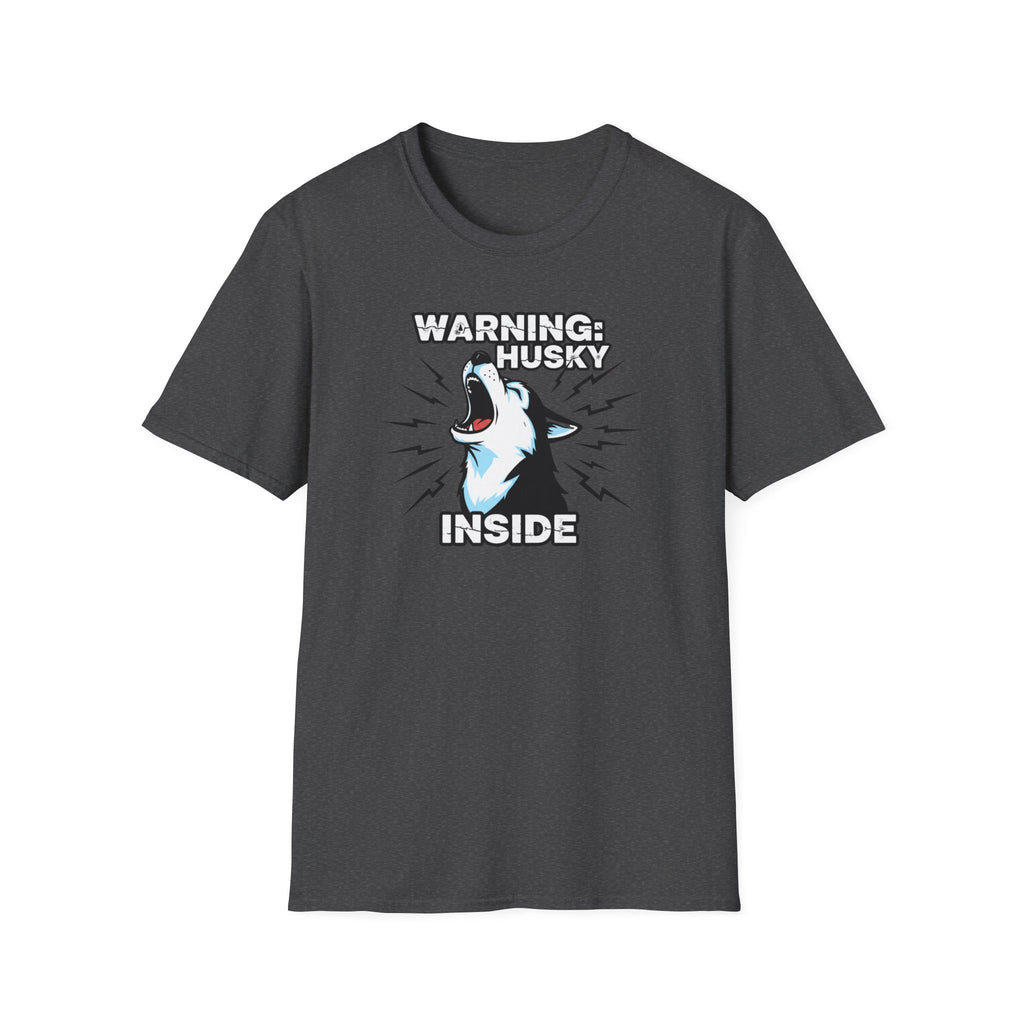 Warning Husky T-Shirt