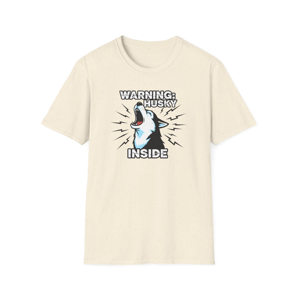 Warning Husky T-Shirt