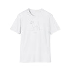Jack Russell Terrier Line Art T-Shirt