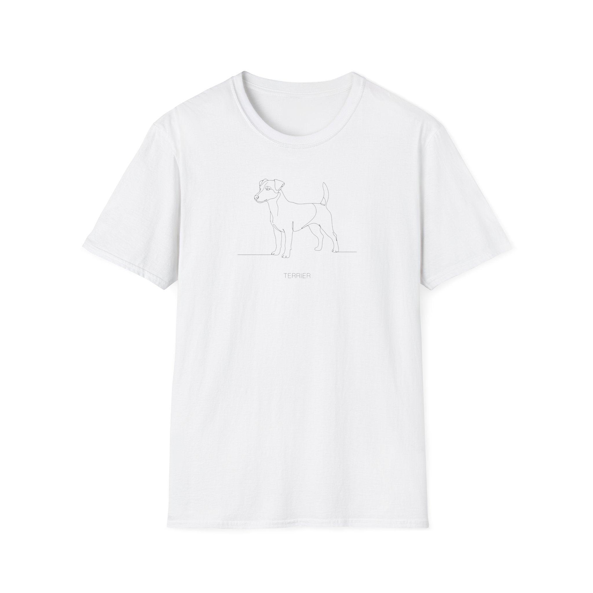 Jack Russell Terrier Line Art T-Shirt