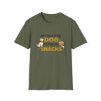 All I need is my dog and snacks T-Shirt