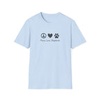 Peace Love Shepherd T-Shirt