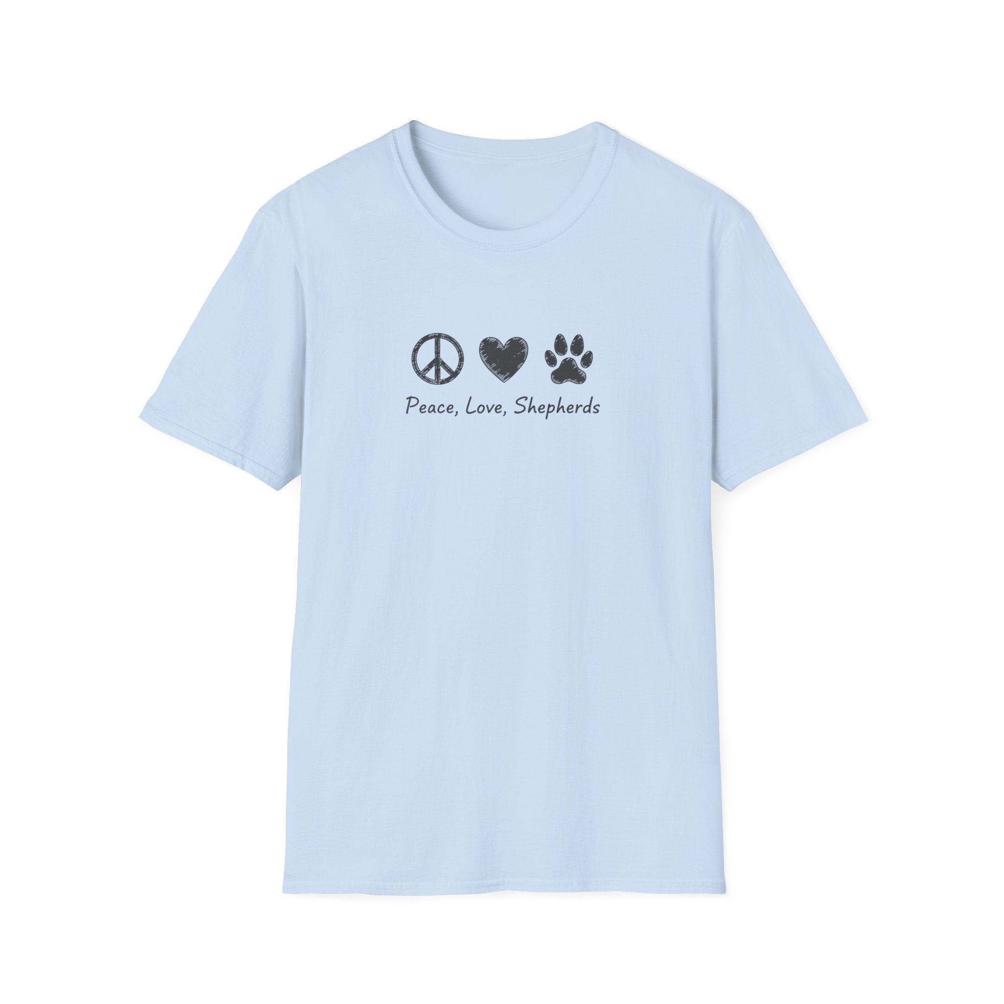 Peace Love Shepherd T-Shirt