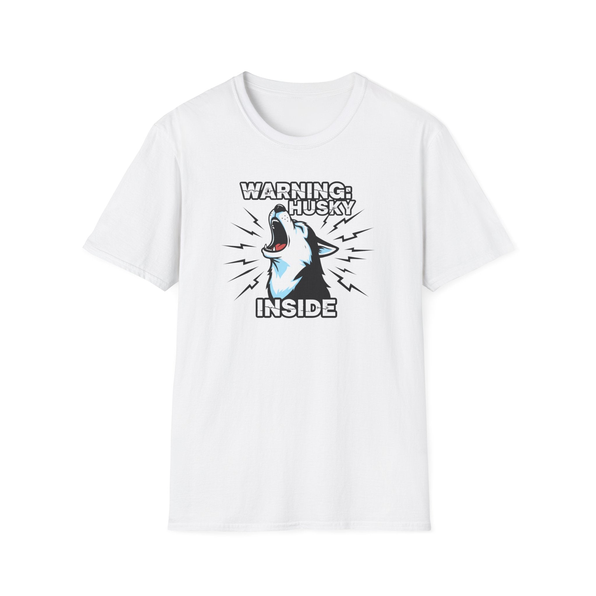 Warning Husky T-Shirt