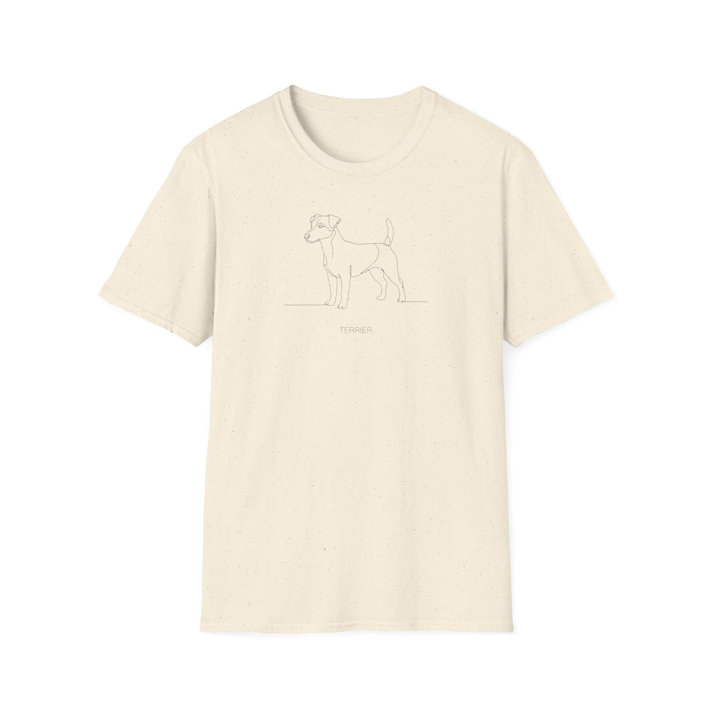 Jack Russell Terrier Line Art T-Shirt