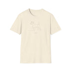 Jack Russell Terrier Line Art T-Shirt