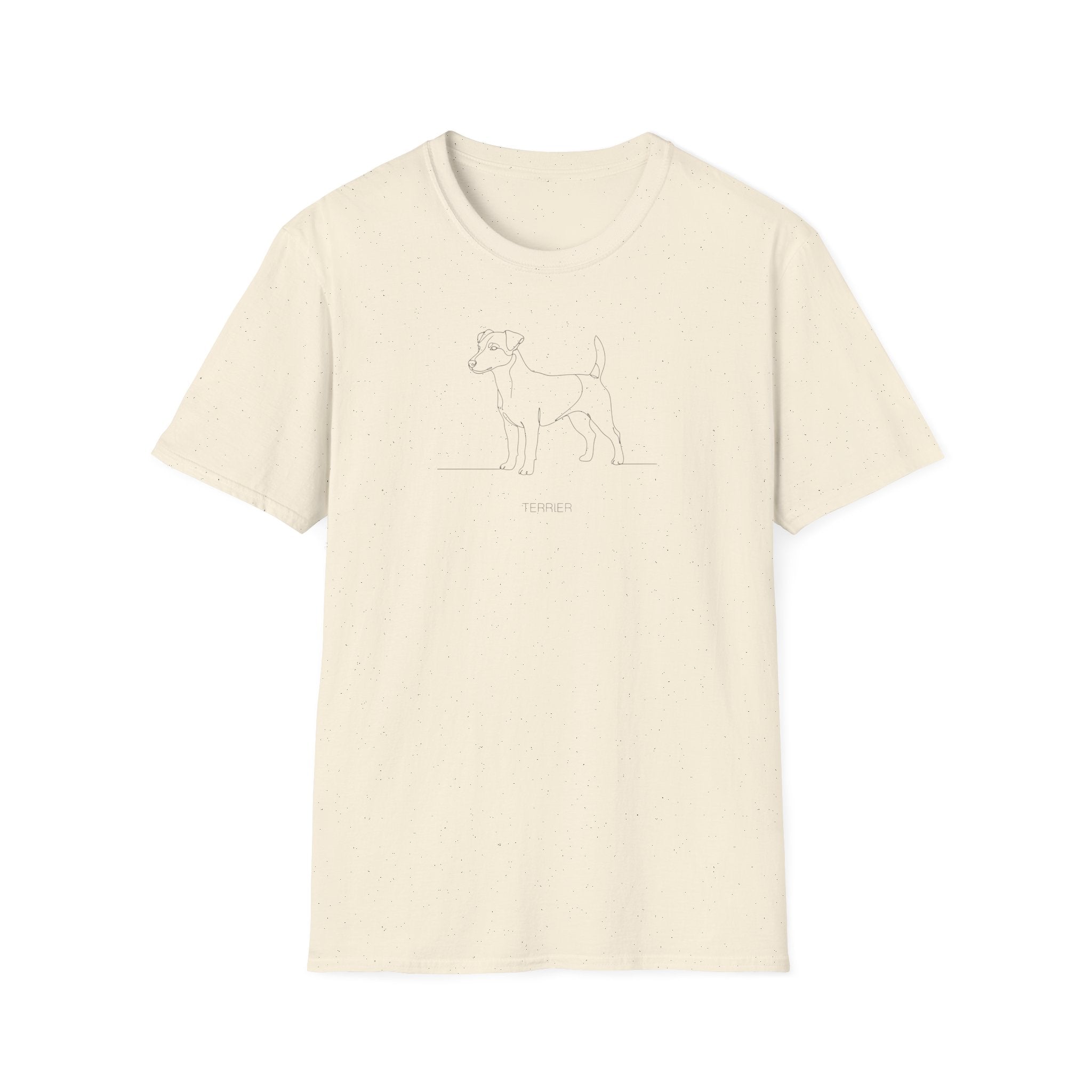 Jack Russell Terrier Line Art T-Shirt