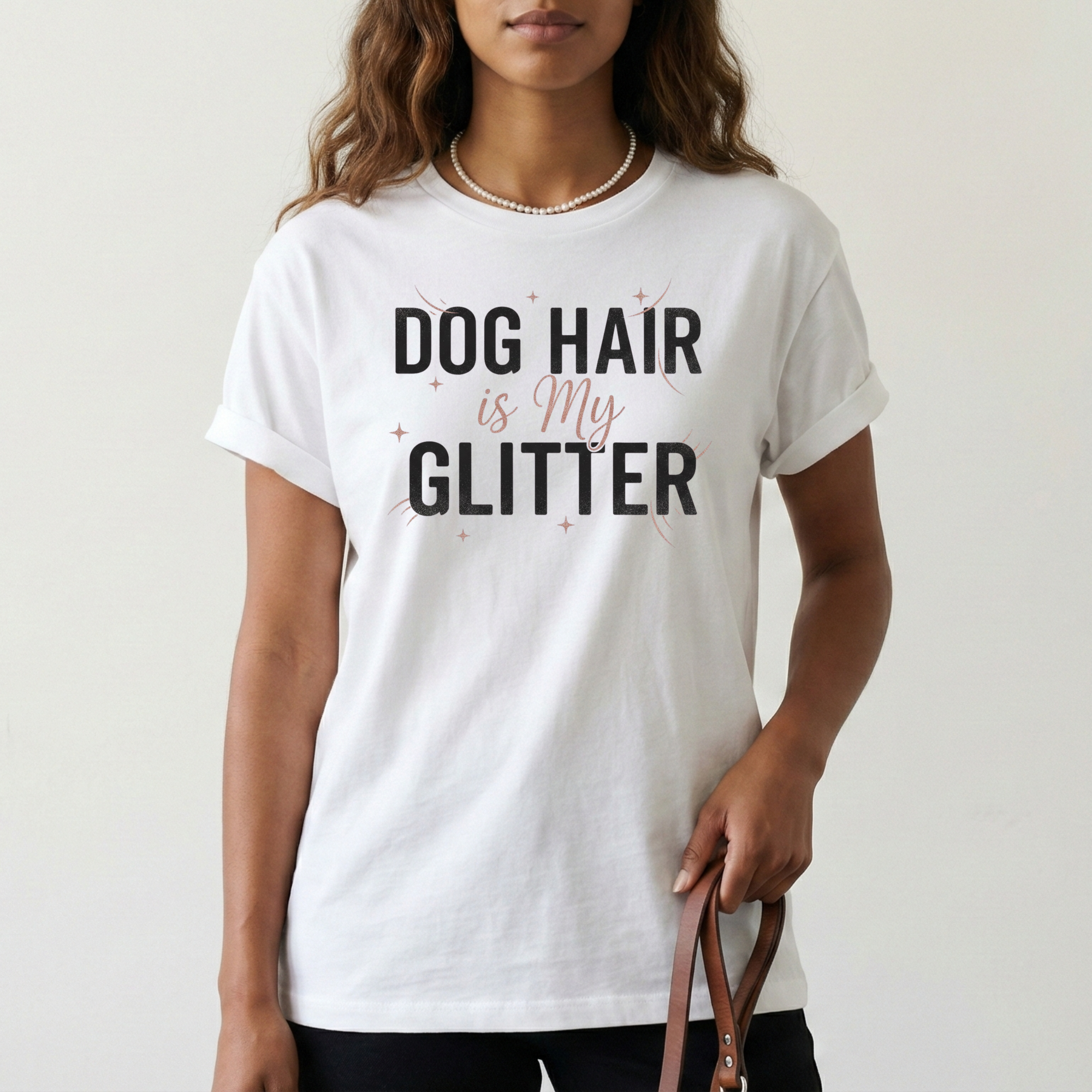 Dog Glitter T-Shirt