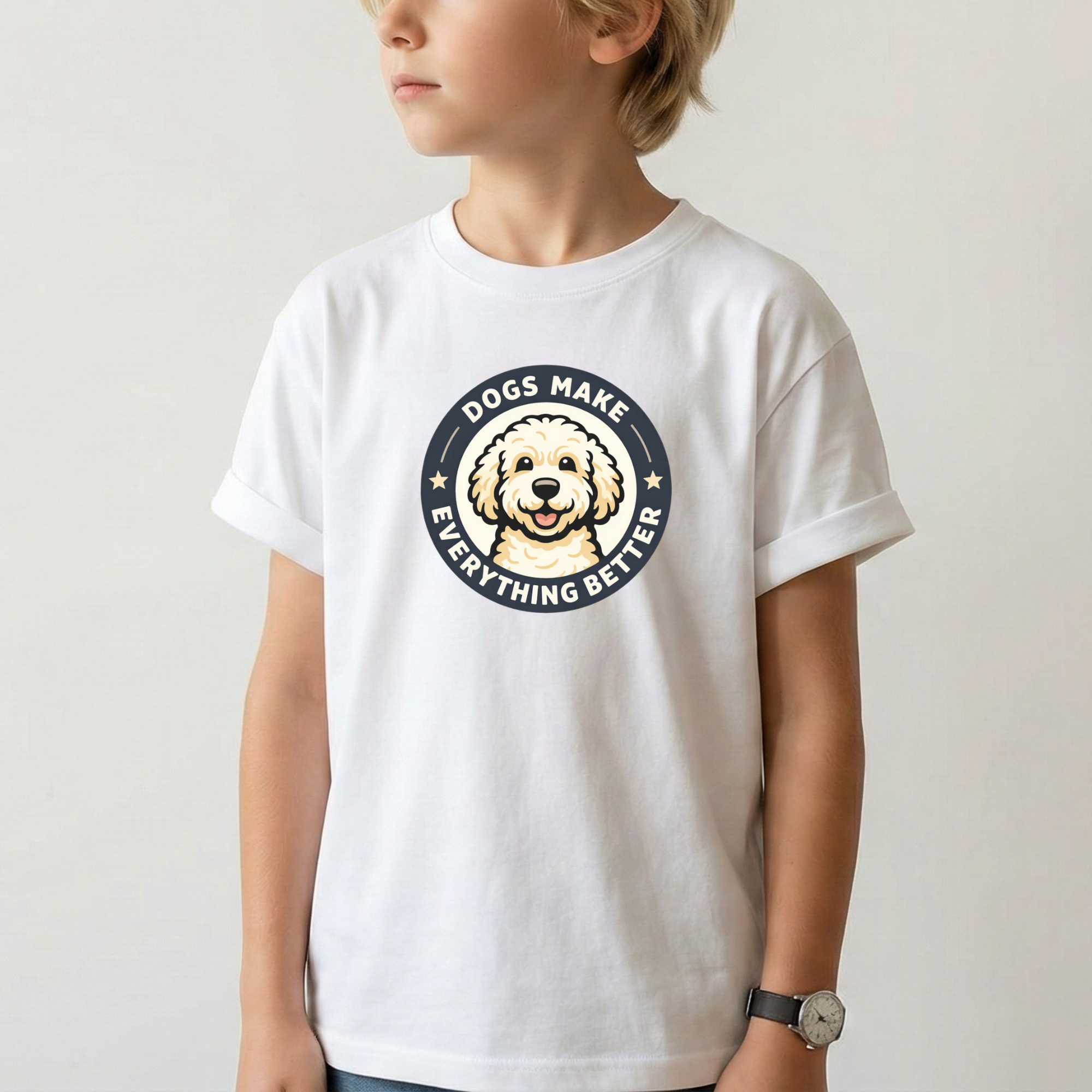 Dogs make things better T-Shirt