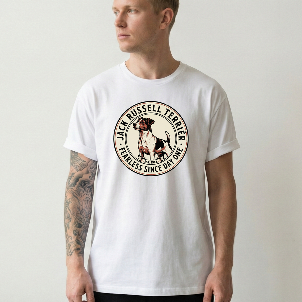 Jack Russell Terrier Badge T-Shirt
