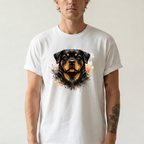 Rottweiler Aquarel T-Shirt