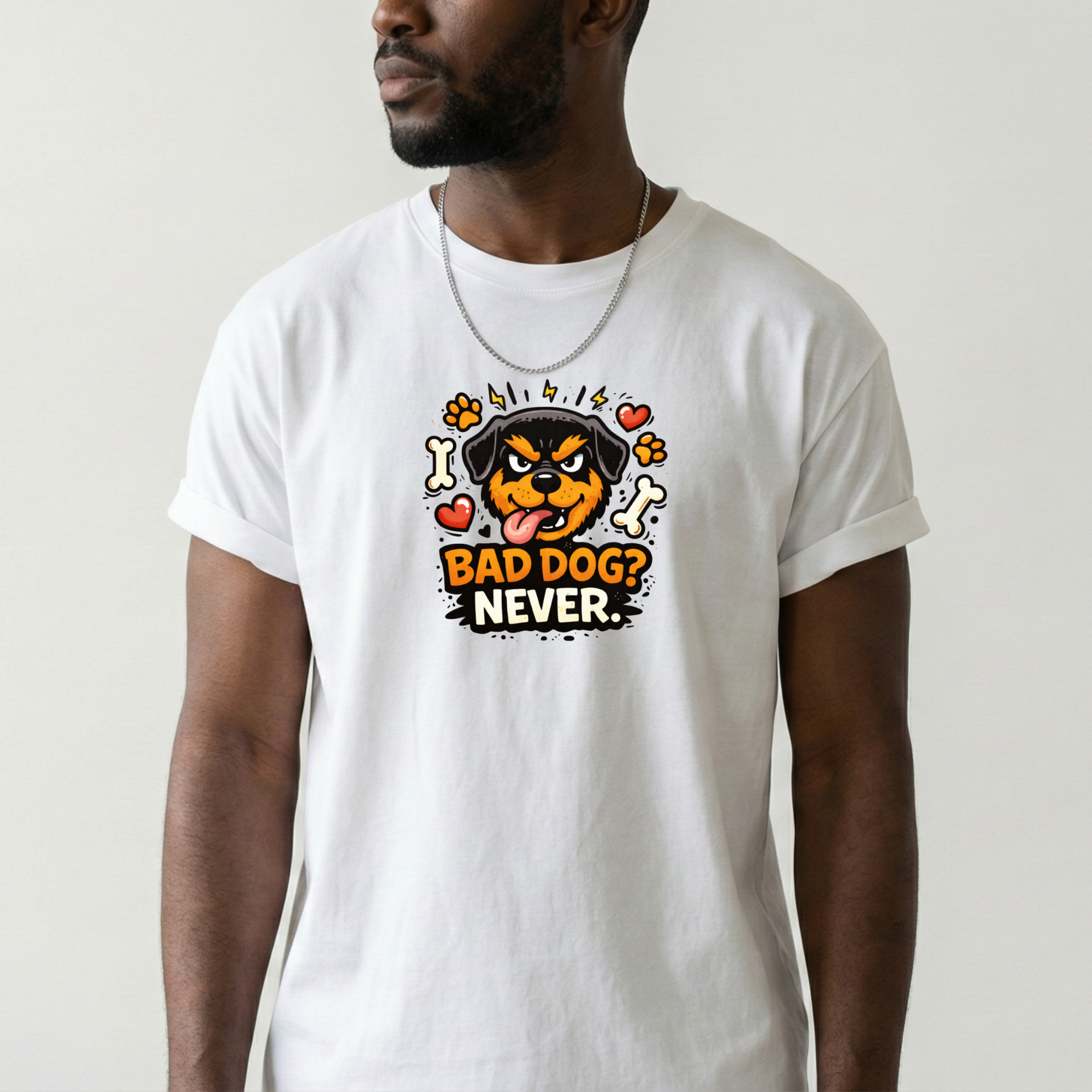 Bad Dog Rottweiler T-Shirt