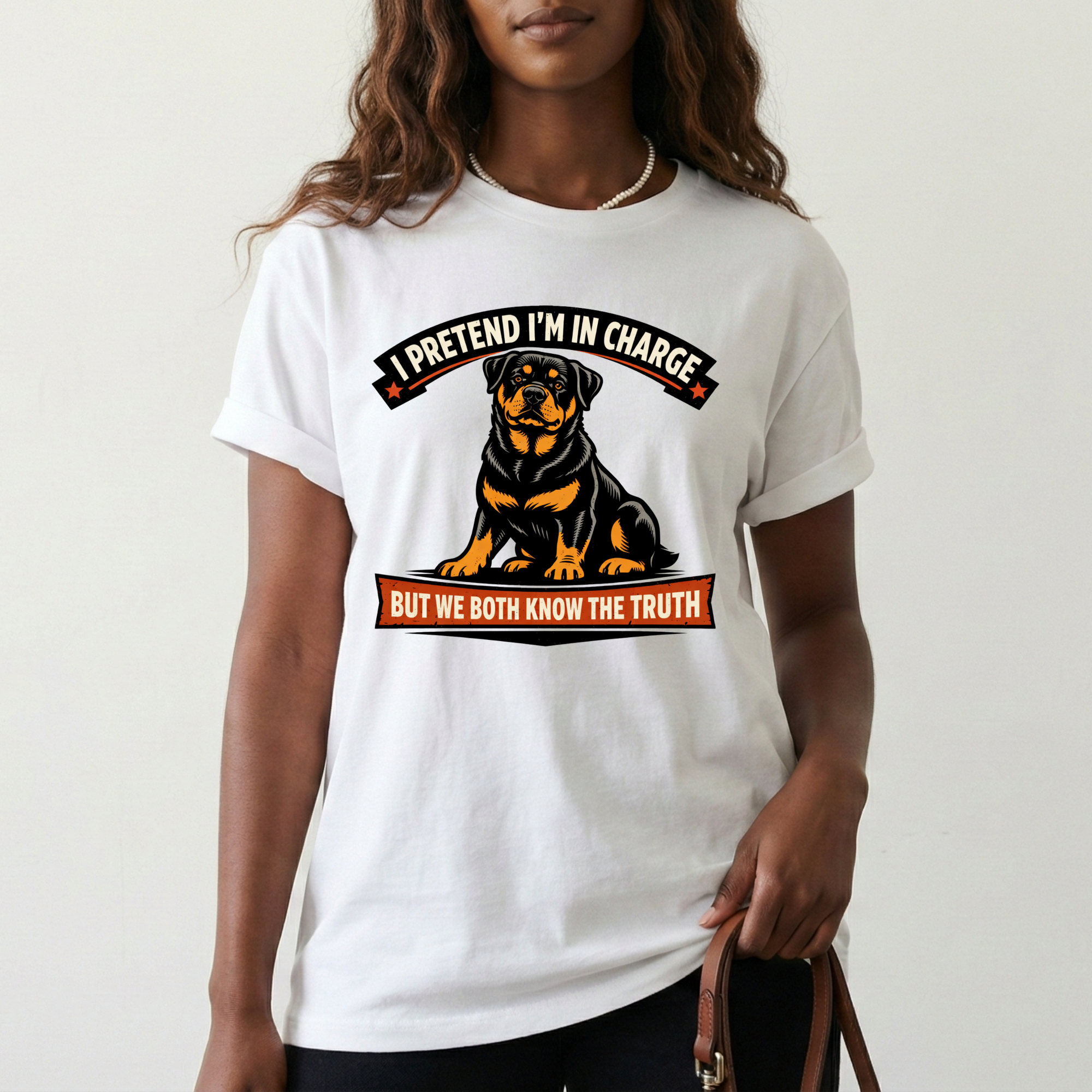 In Charge Rottweiler T-Shirt