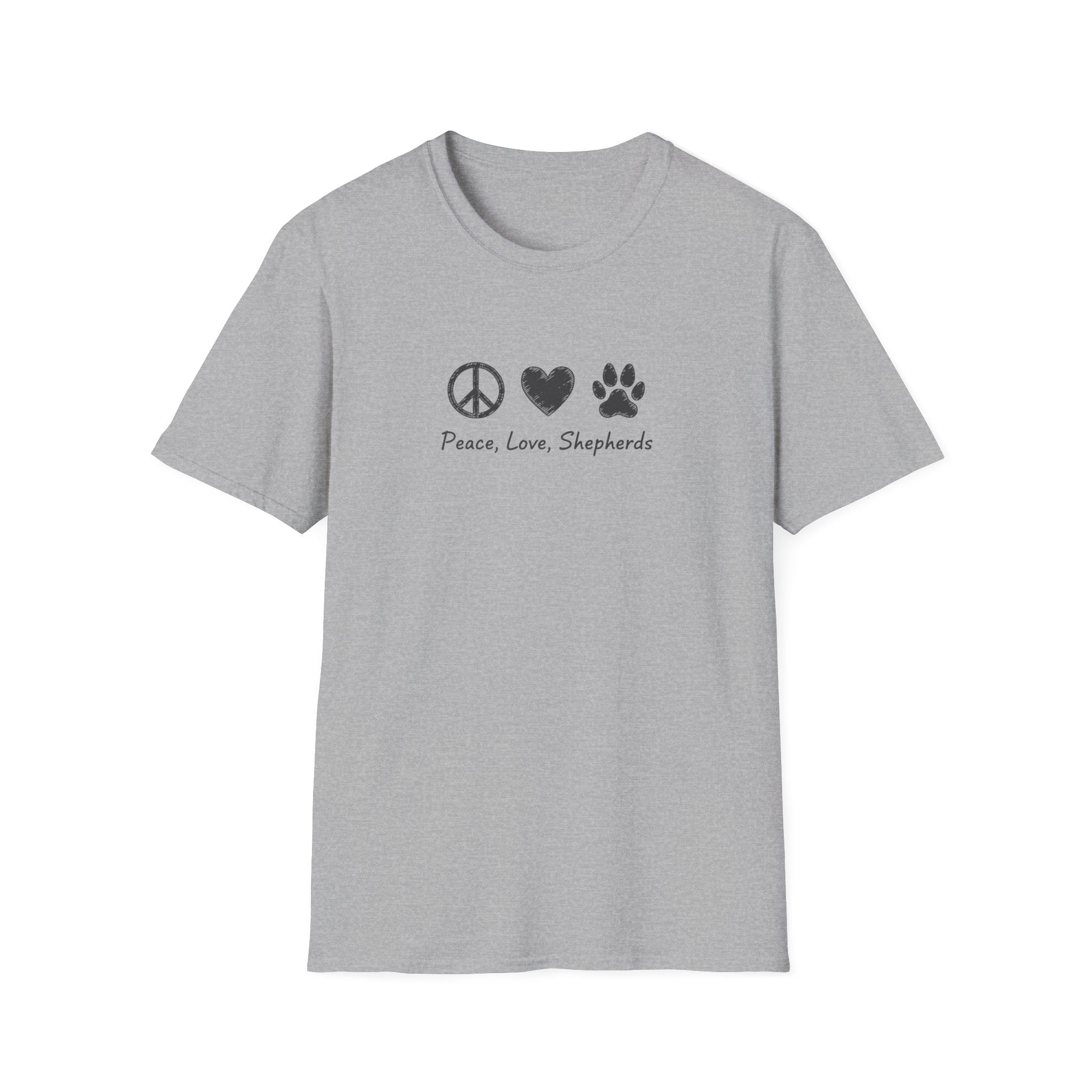 Peace Love Shepherd T-Shirt
