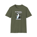 Warning Husky T-Shirt
