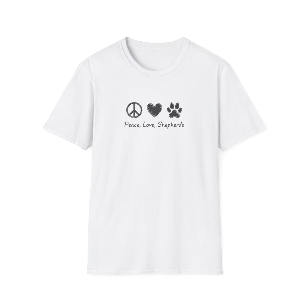 Peace Love Shepherd T-Shirt