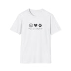Peace Love Shepherd T-Shirt