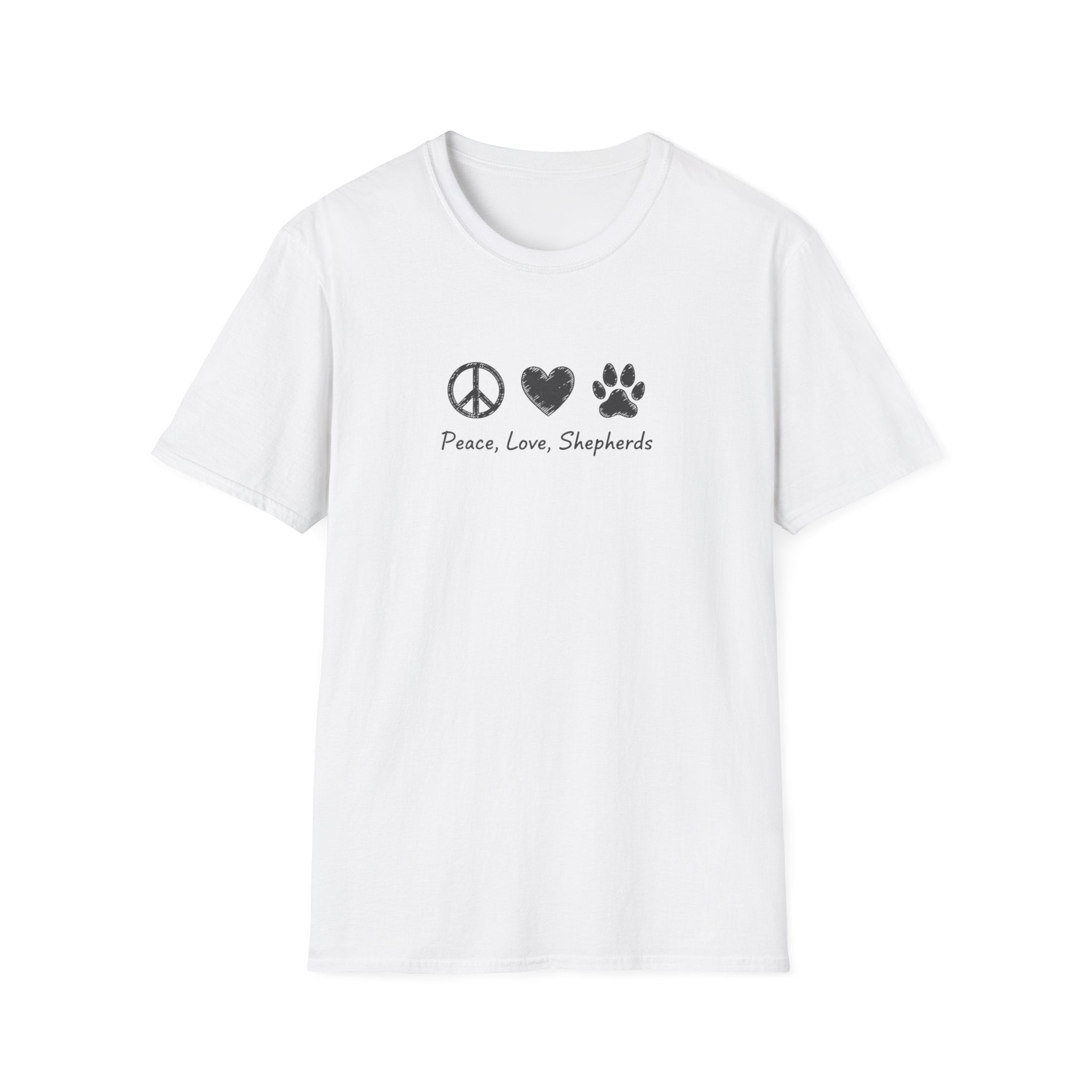 Peace Love Shepherd T-Shirt
