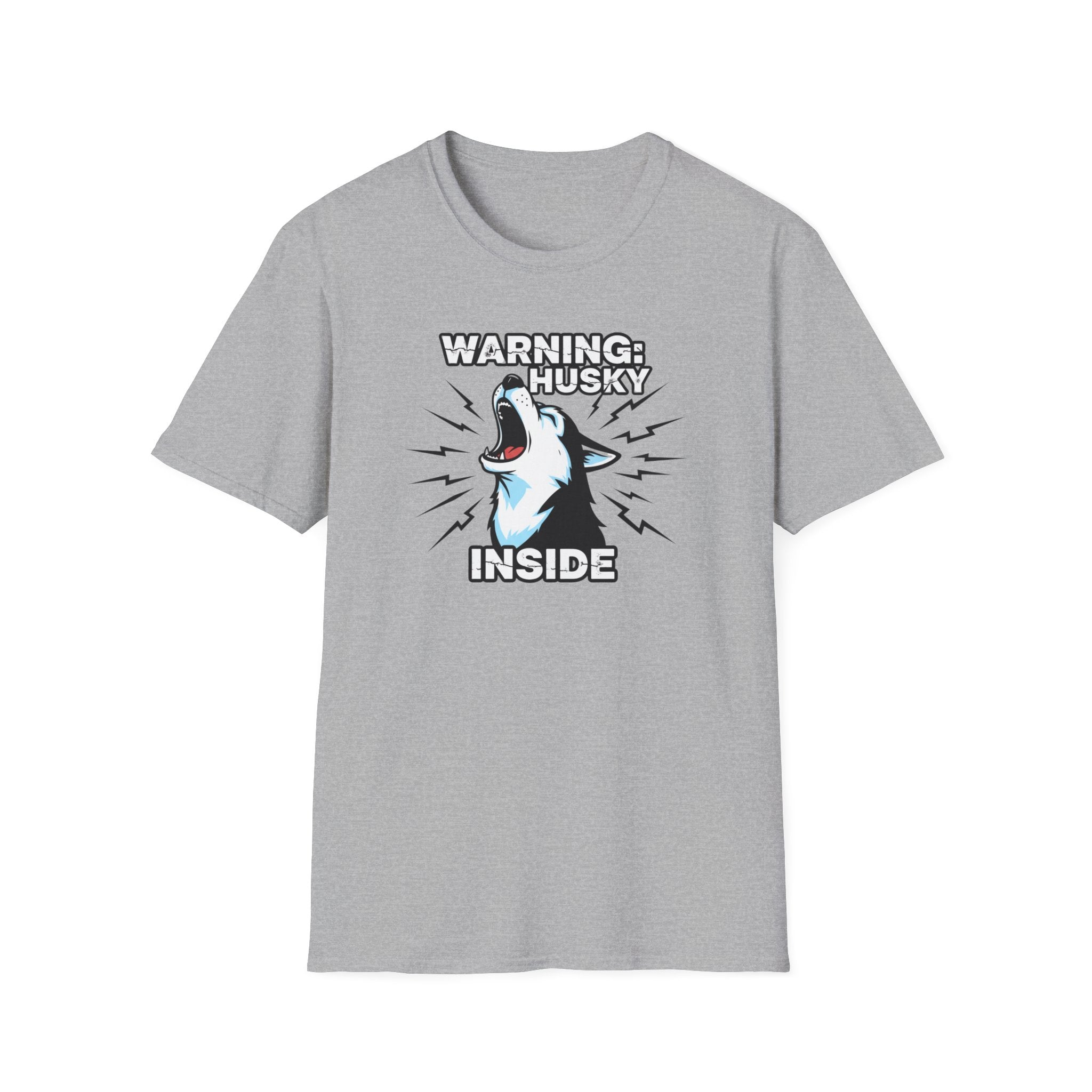 Warning Husky T-Shirt